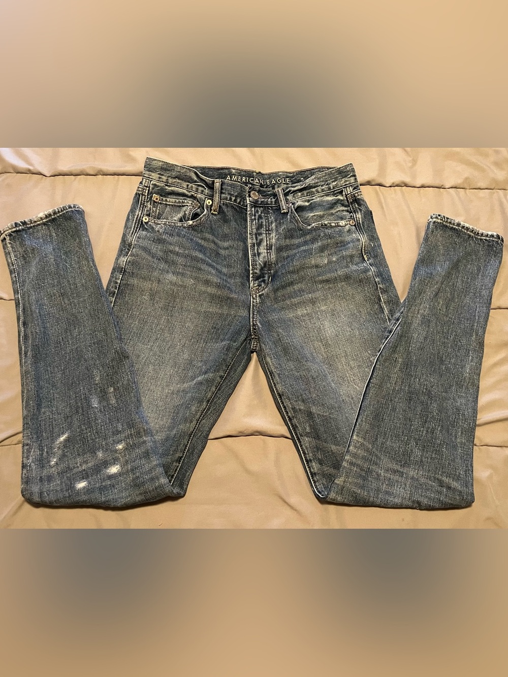 American Eagle Size 6 Long High Rise Girlfriend Jeans